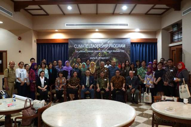 The first phase of the Climate Leadership Program held in Jakarta