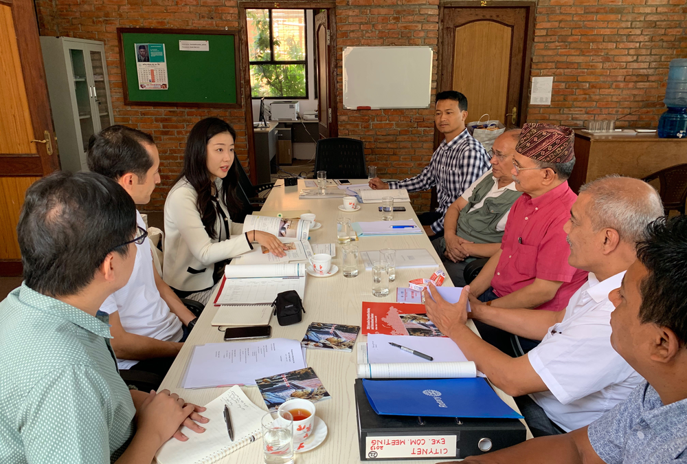 CityNet visits Lalitpur in preparation of the 38th ExCom Meeting