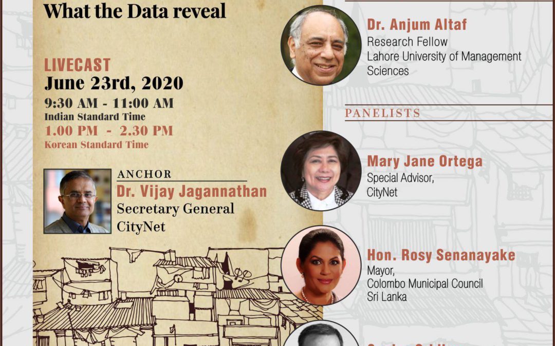 ‘Reflections on COVID 19: What the Data reveal’ — CityNet Series No. 4
