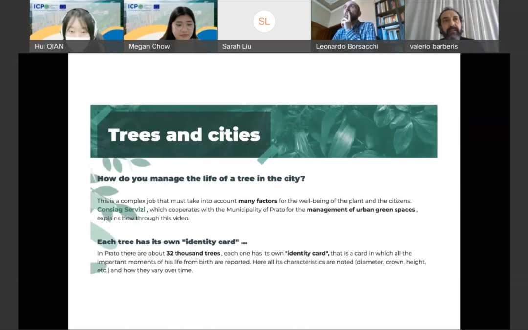 Expediting urban greening with Prato and Taichung using smart technology