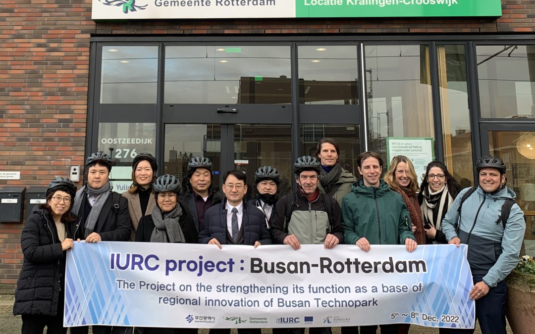 Busan and Rotterdam consolidate concrete partnership with a second study visit