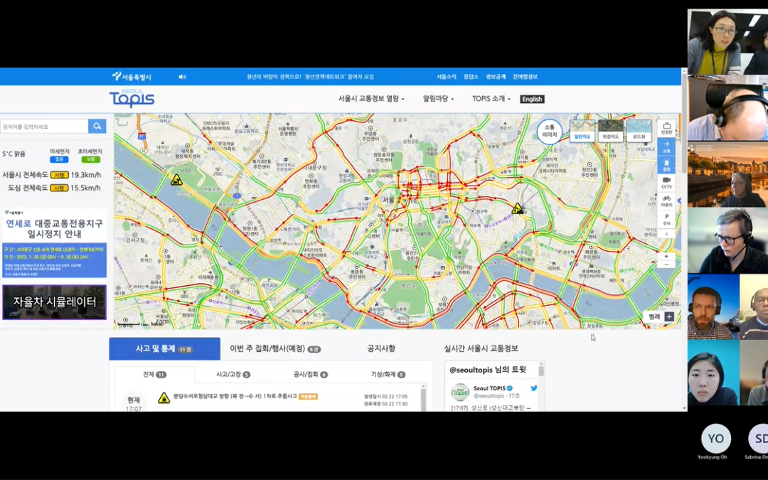 Seoul and Dublin discuss urban transportation information and management