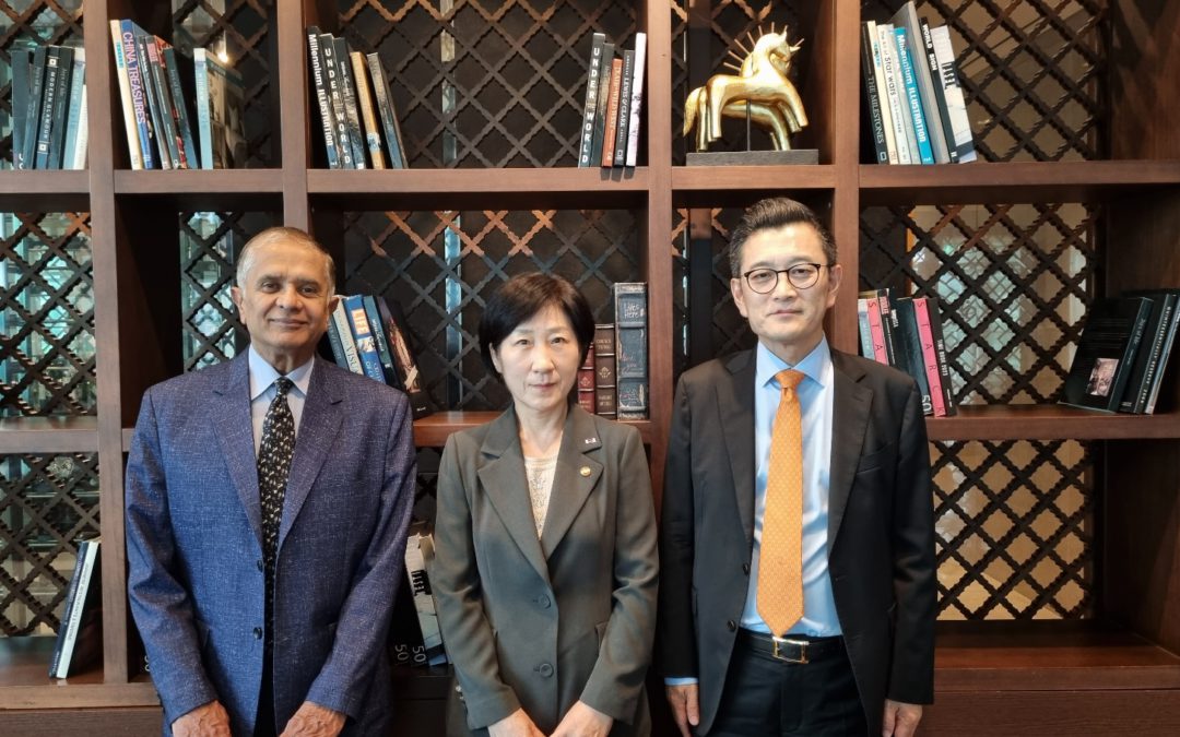 CityNet Meets with ROK’s Minister of Environment Seeking Cooperation on Climate Change Efforts