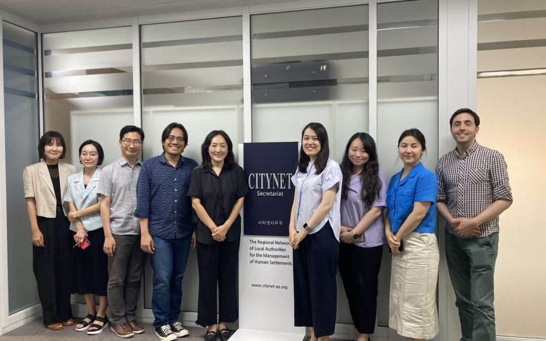 CityNet Yokohama Project Office Visits Secretariat